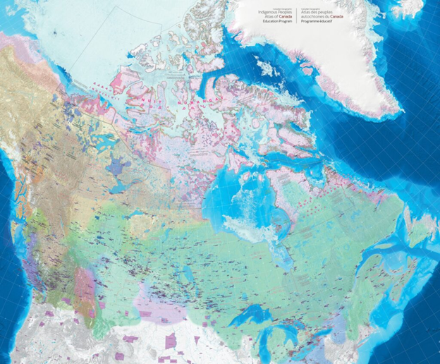 Indigenous Map Of Canada