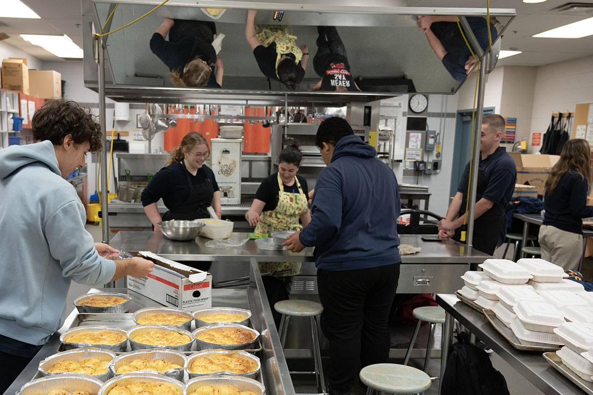 St. Benedict hospitality class