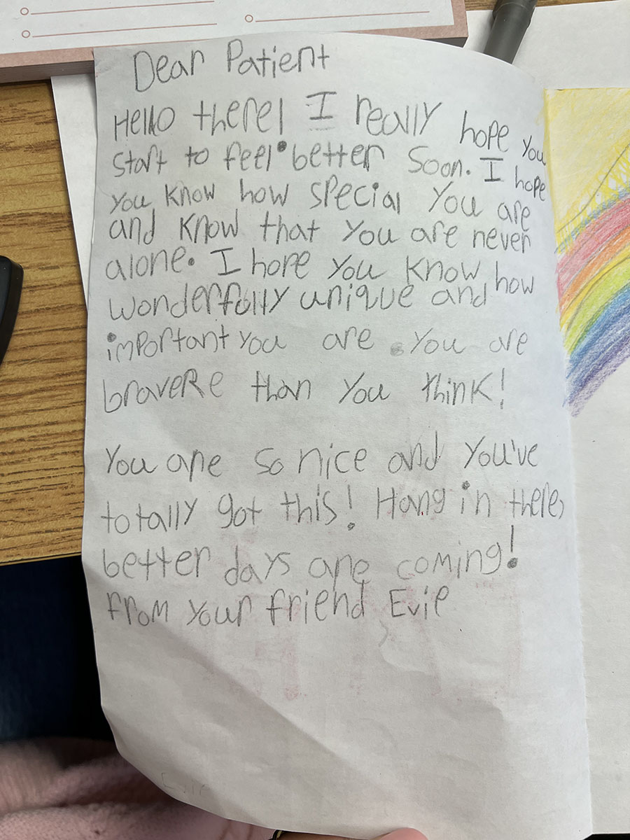 Kindness Card Letter