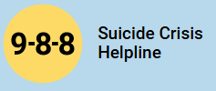 9-8-8 Suicide Crisis Helpline Logo