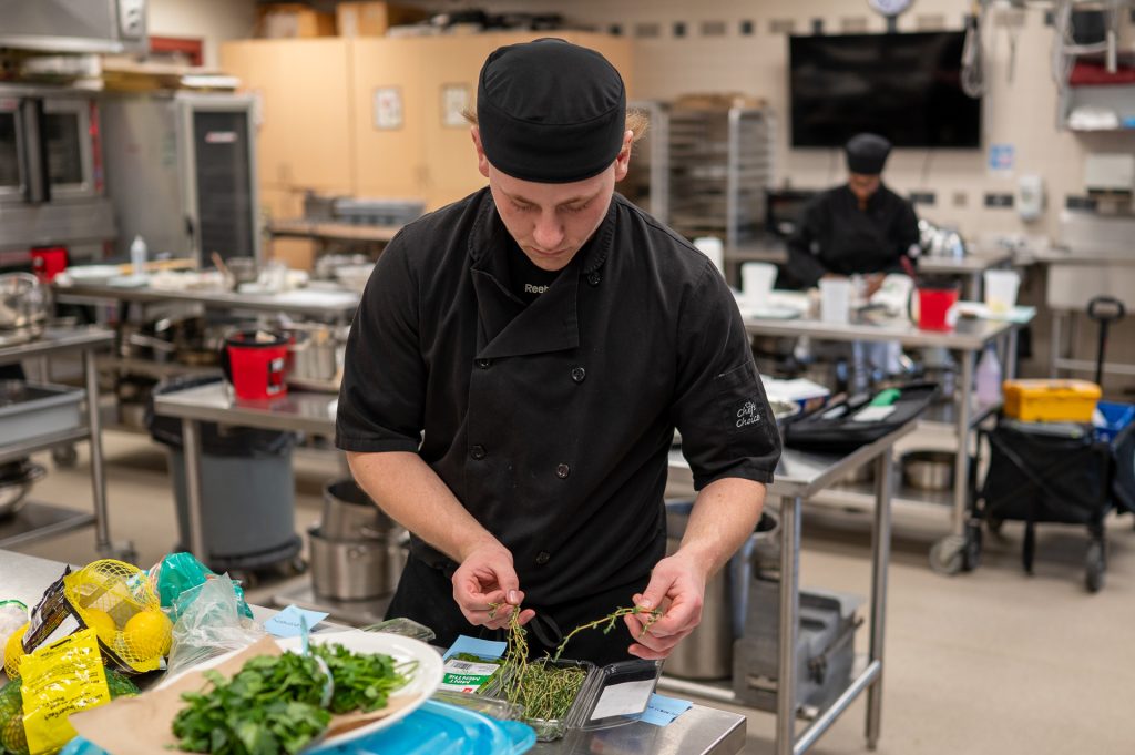 Skills competition student