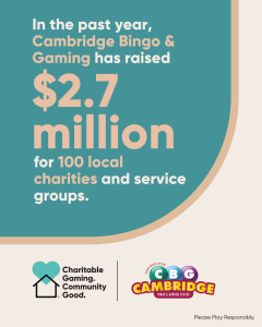 Cambridge Bingo Milestone