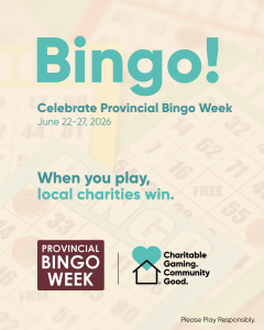 Provincial Bingo Week - English